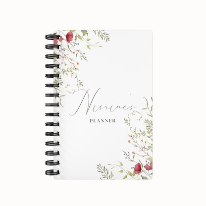 Simple Flower Red - 2026 Daily Planner