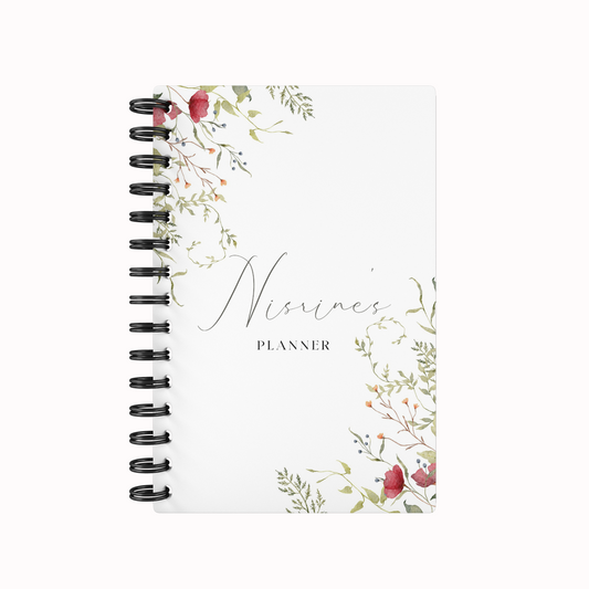 Simple Flower Red - 2026 Daily Planner