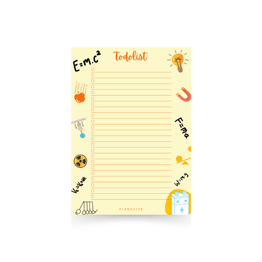 Physics ToDo List Notepad