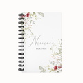 Simple Flower Red 2026 Weekly Planner