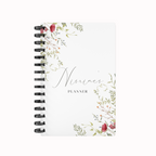 Simple Flower Red 2026 Weekly Planner