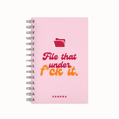 File That Under Fuck It 2026 Desk Planner
