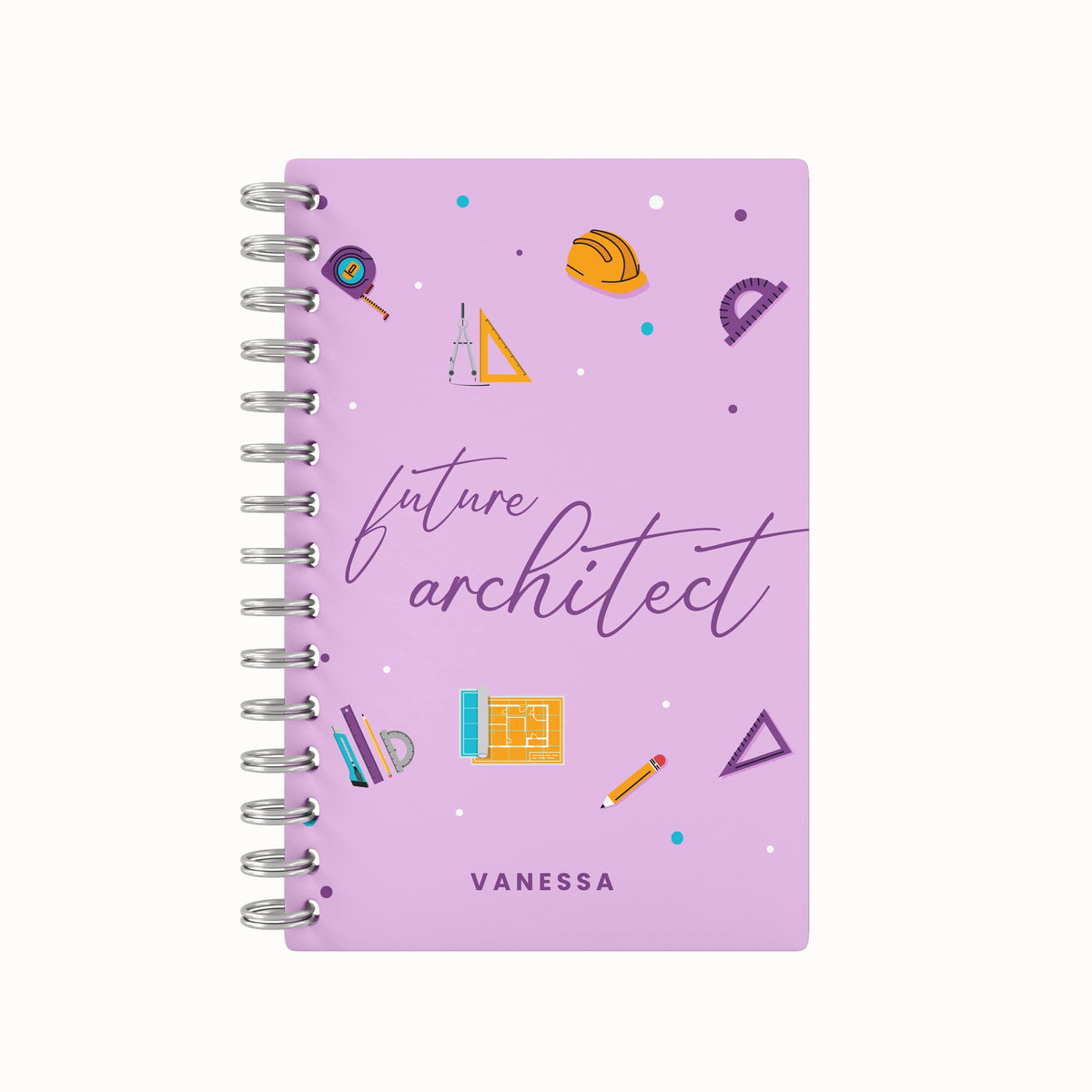 Future Architect Lined Notebook