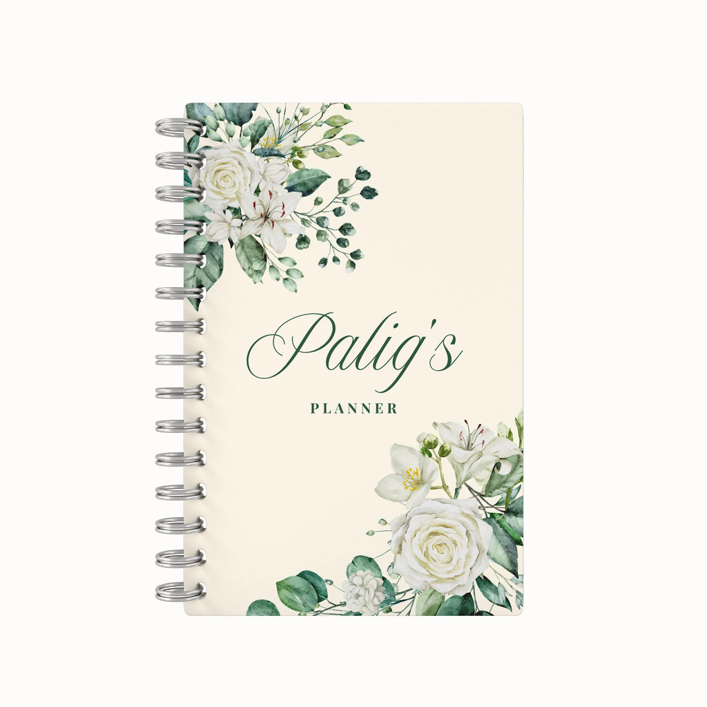 Bouquet 2026 Weekly Planner - White