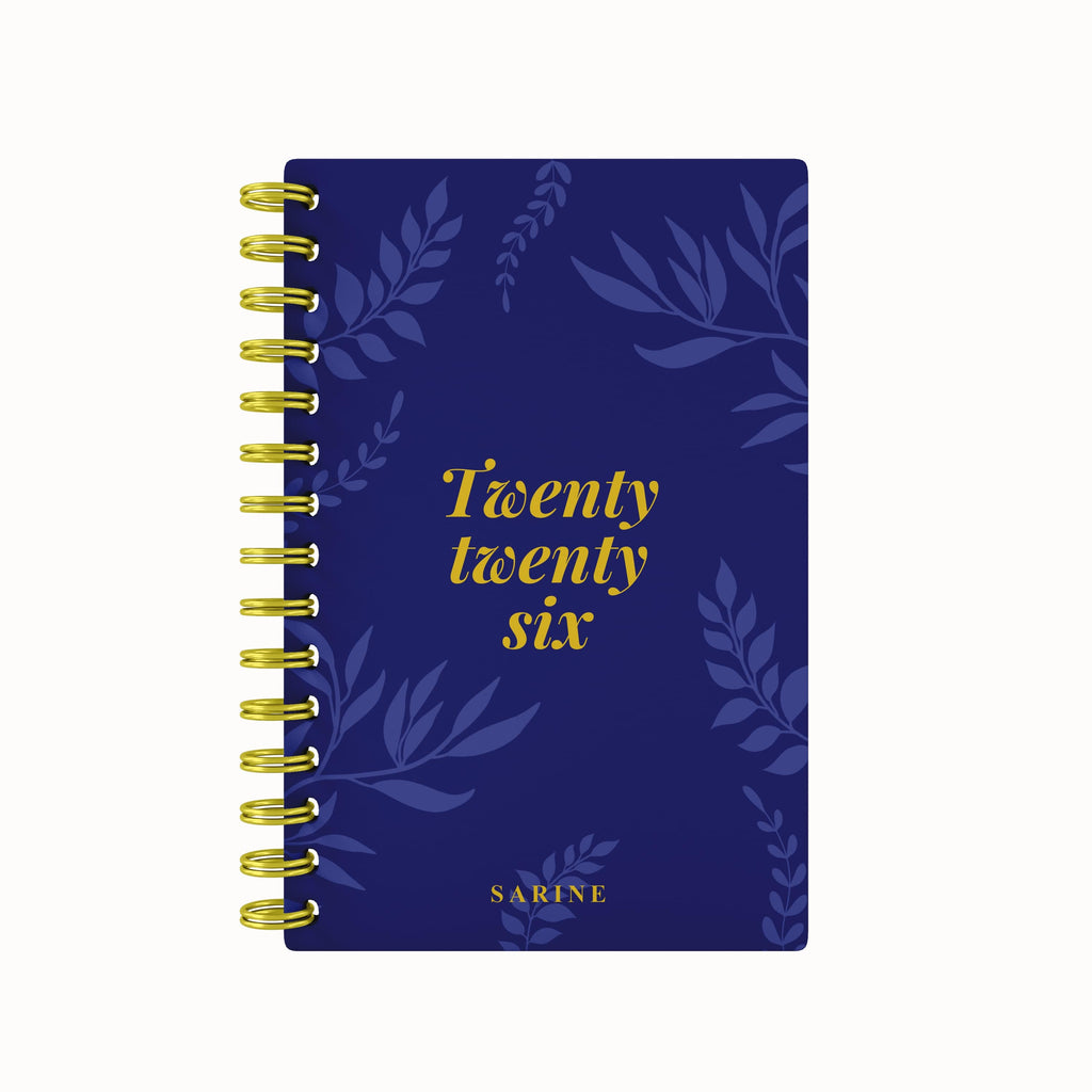 Foliage 2026 Foil Daily Planner