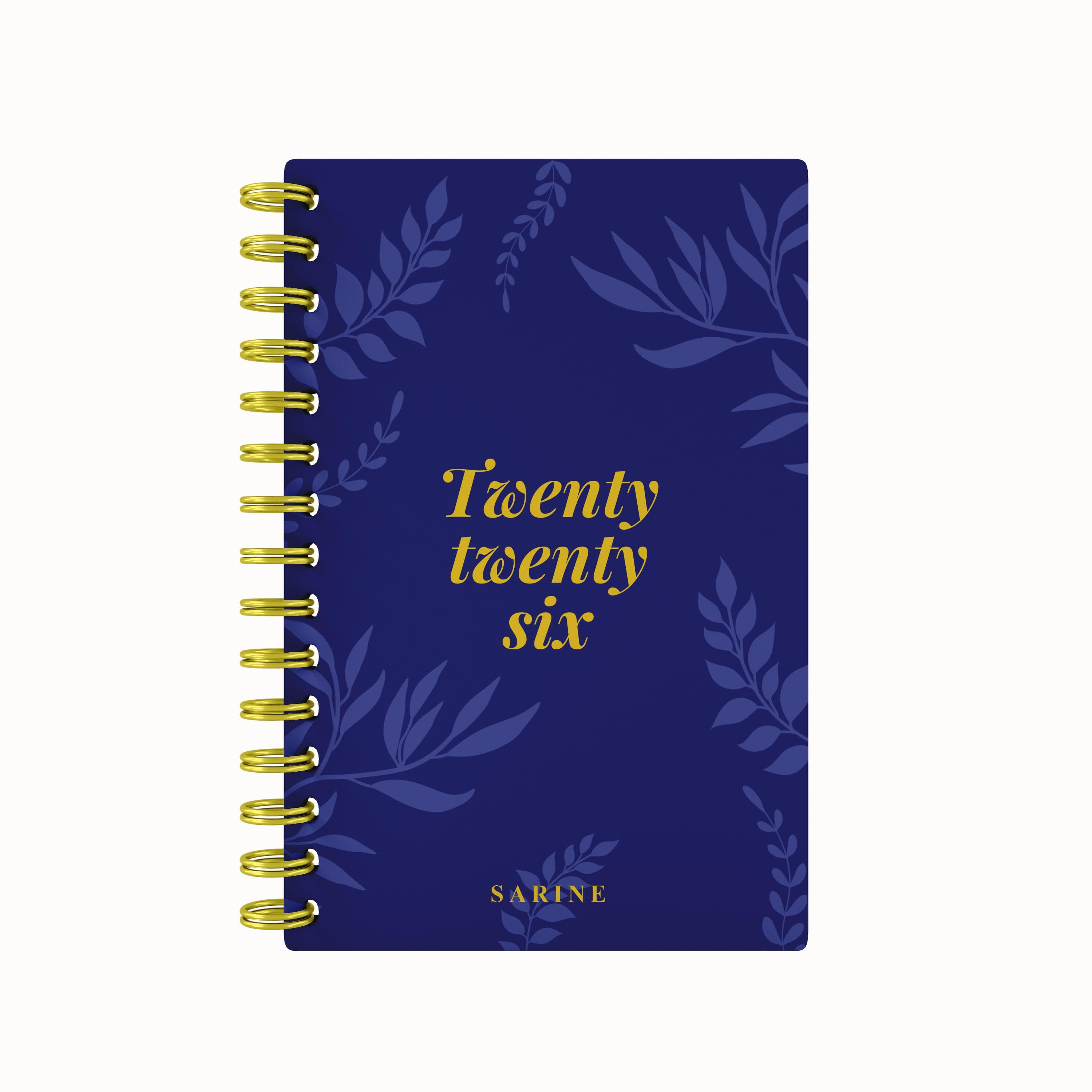Foliage Foil 2026 Desk Planner