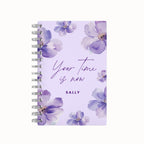 Your Time Is Now 2026 Desk Planner - Purple