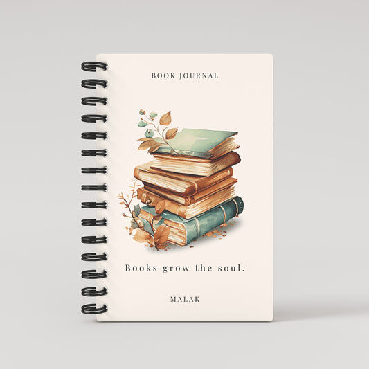 Books Grow Souls - Book Journal