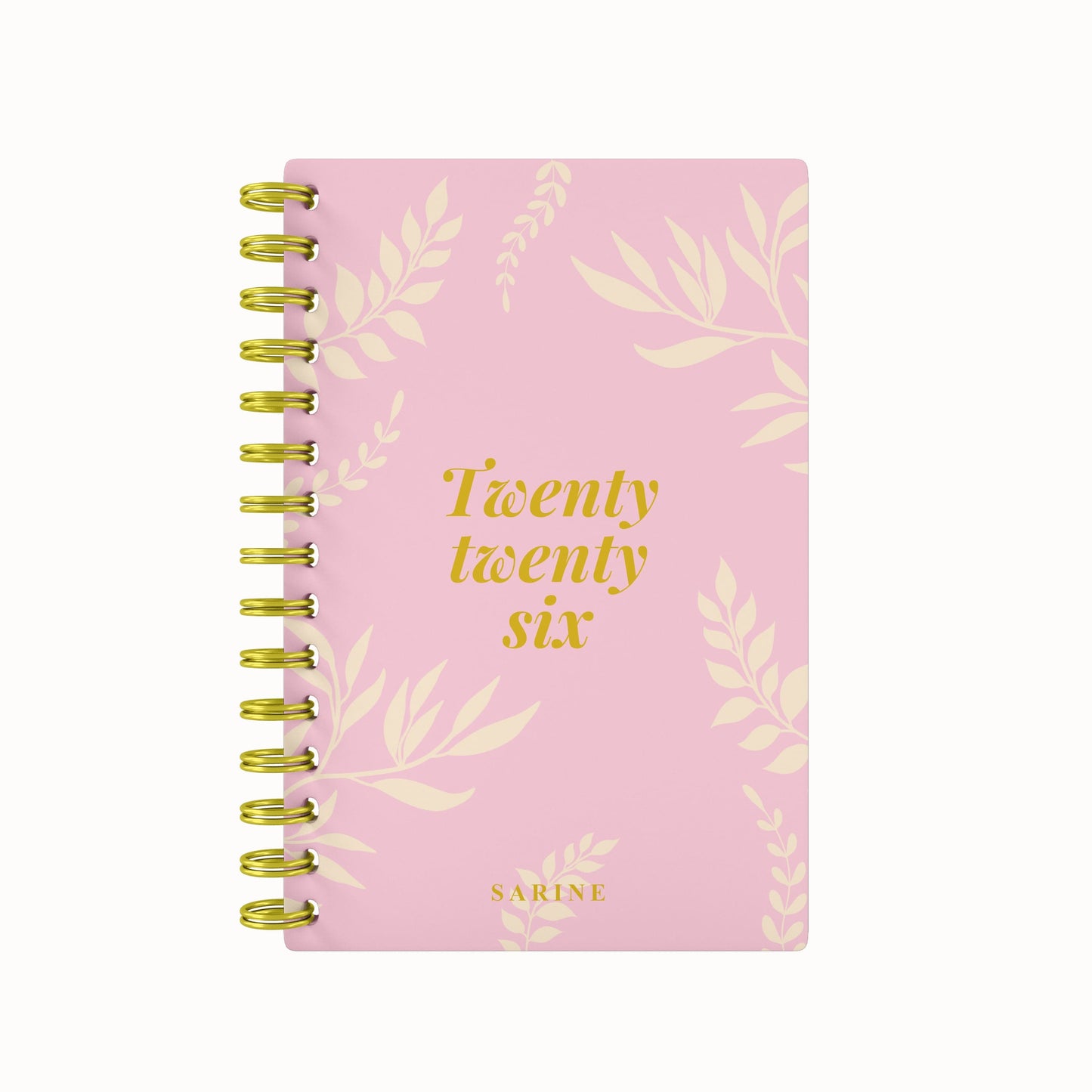 Foliage Foil 2026 Desk Planner