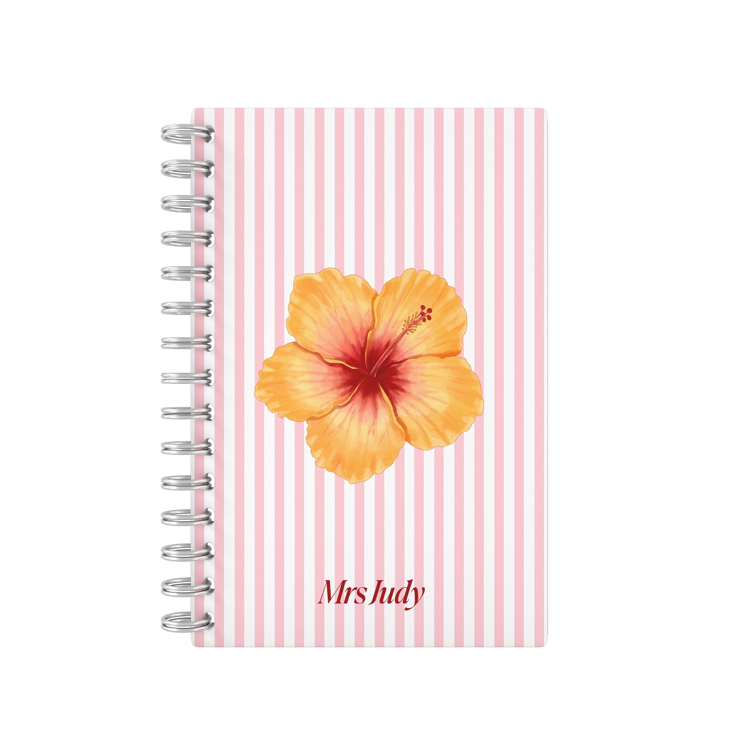 Yellow Flower Pink - Teacher Planner