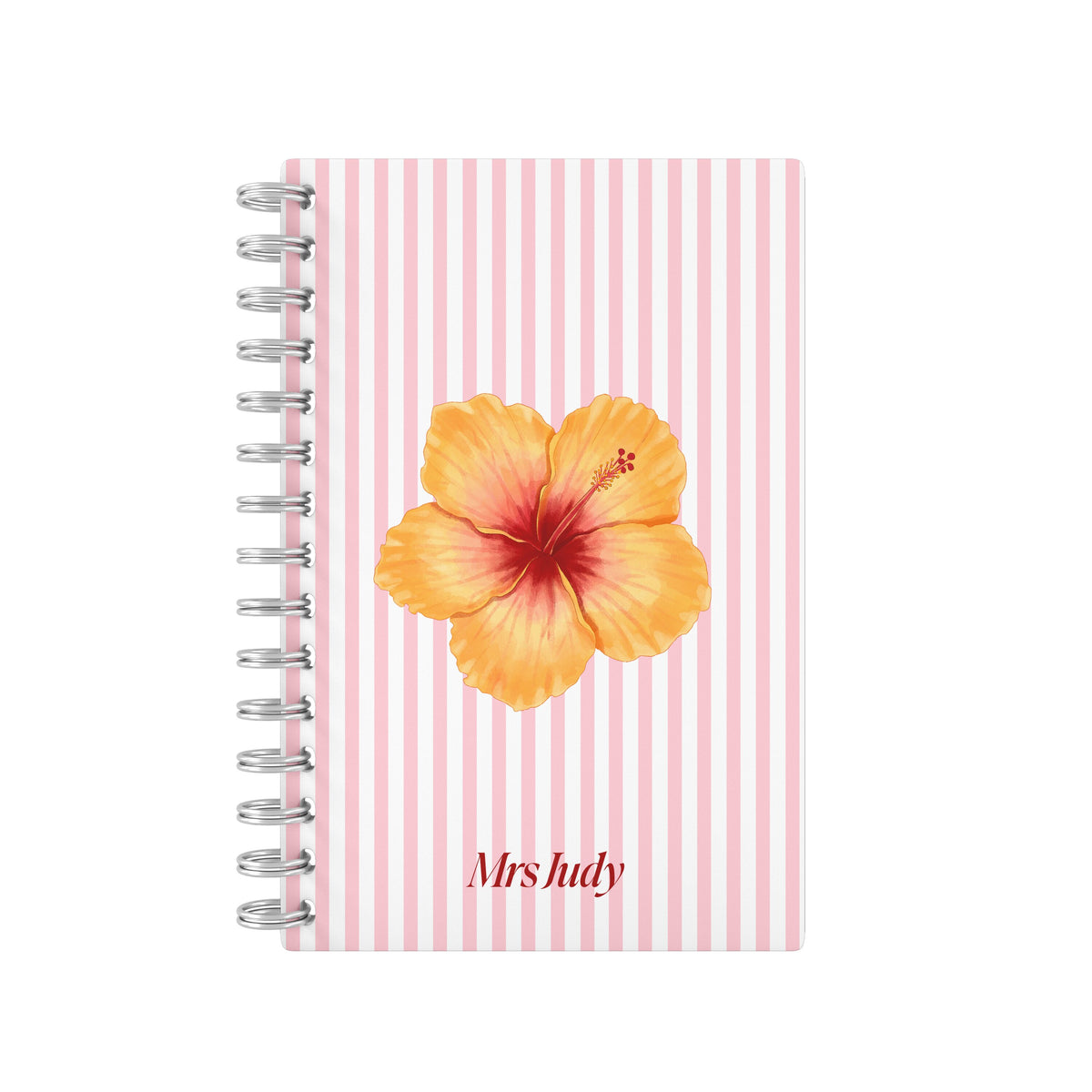 Yellow Flower Pink - Teacher Planner