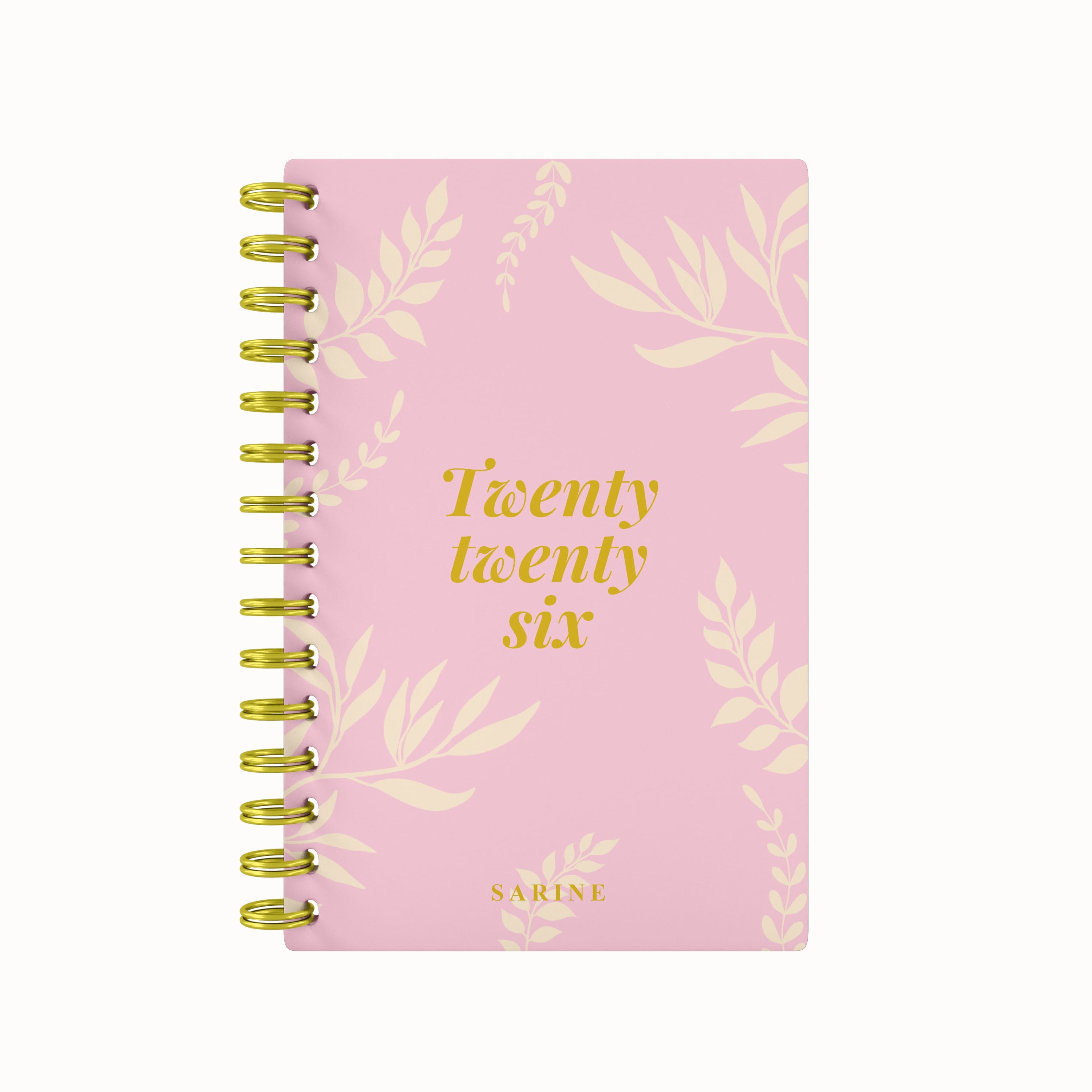 Foliage 2026 Foil Weekly Planner