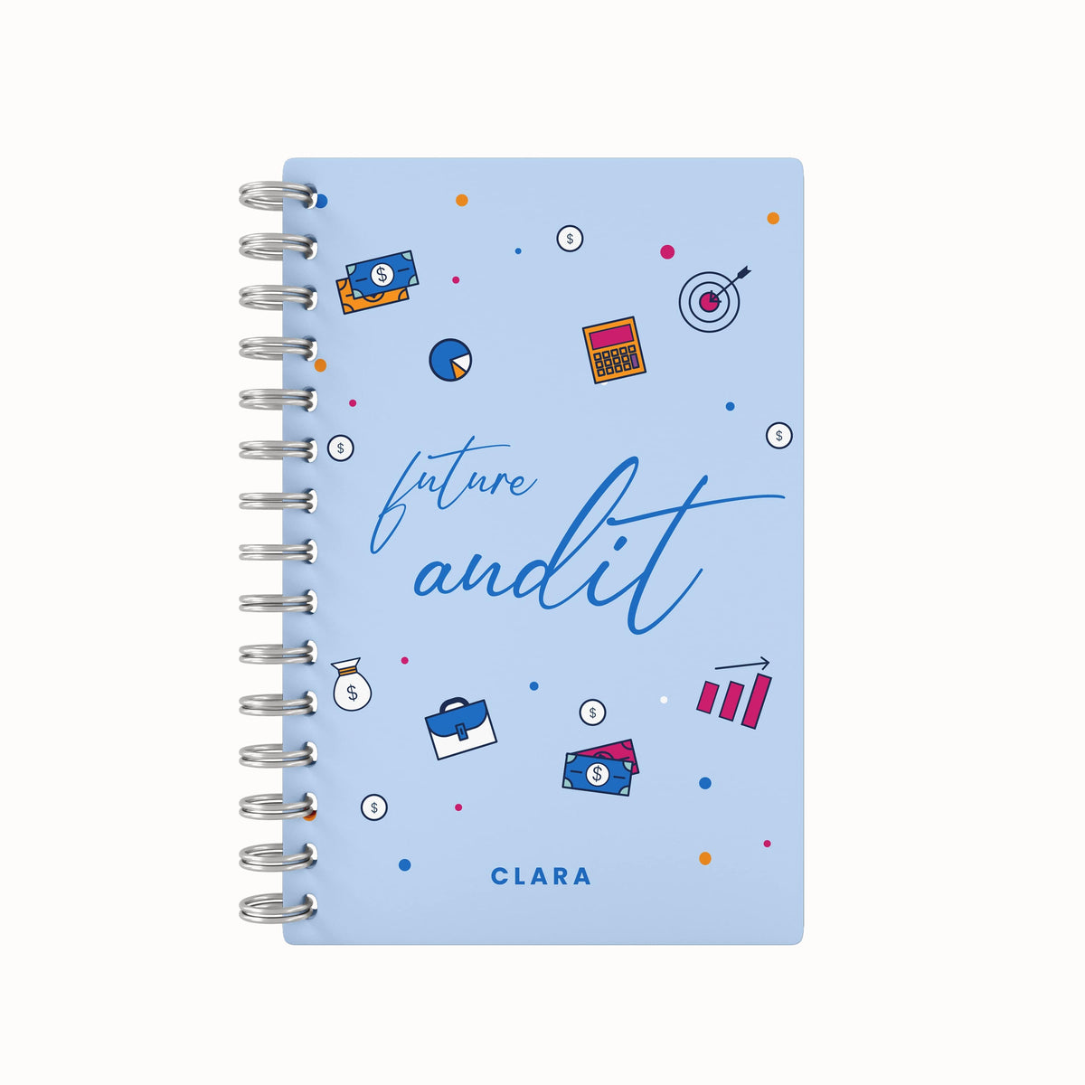 Future Audit Lined Notebook