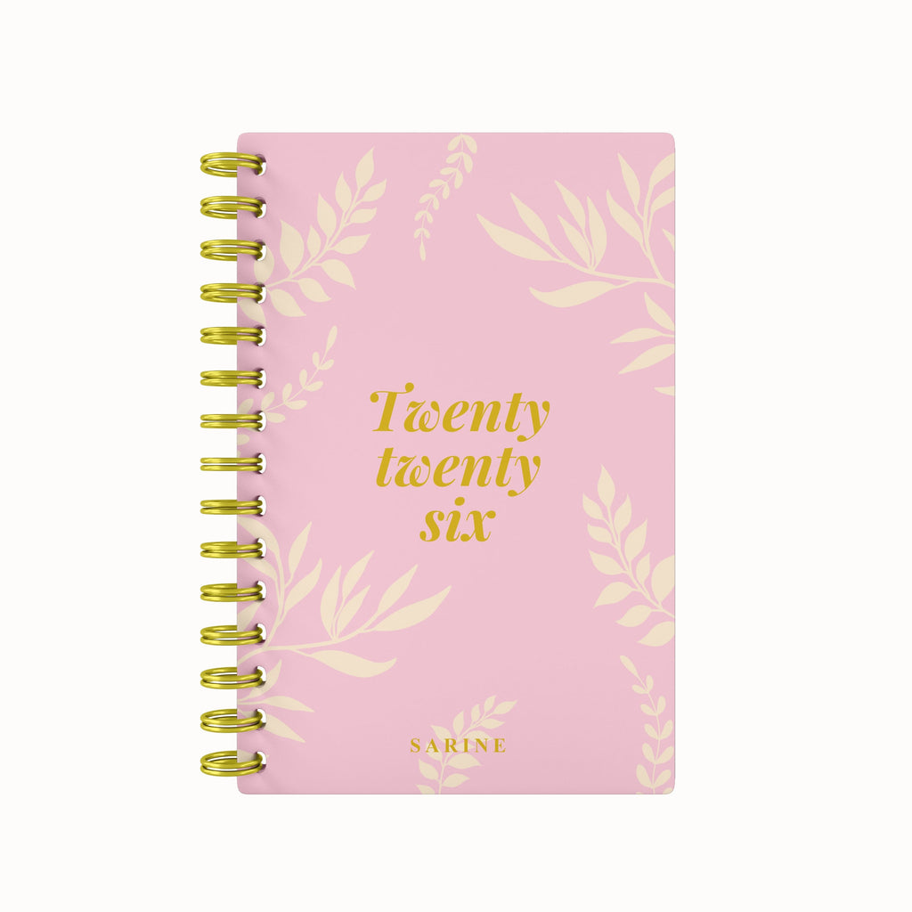 Foliage 2026 Foil Daily Planner