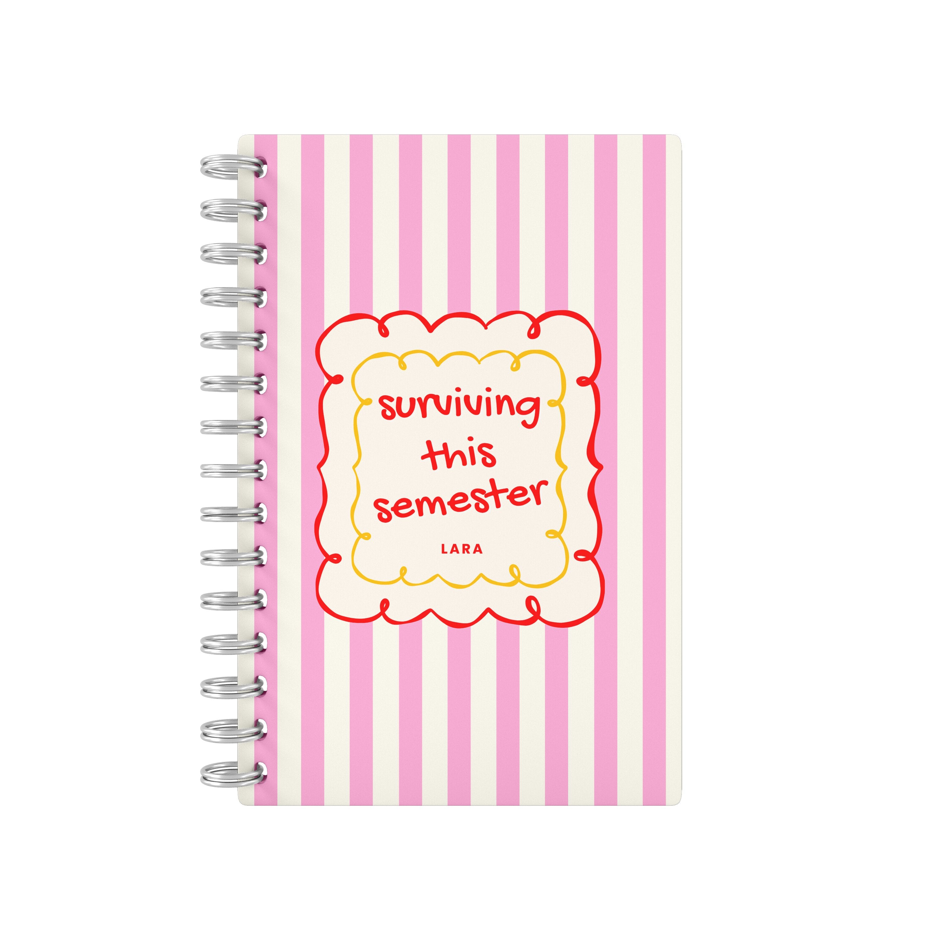 Surviving This Semester Pink - Student Planner