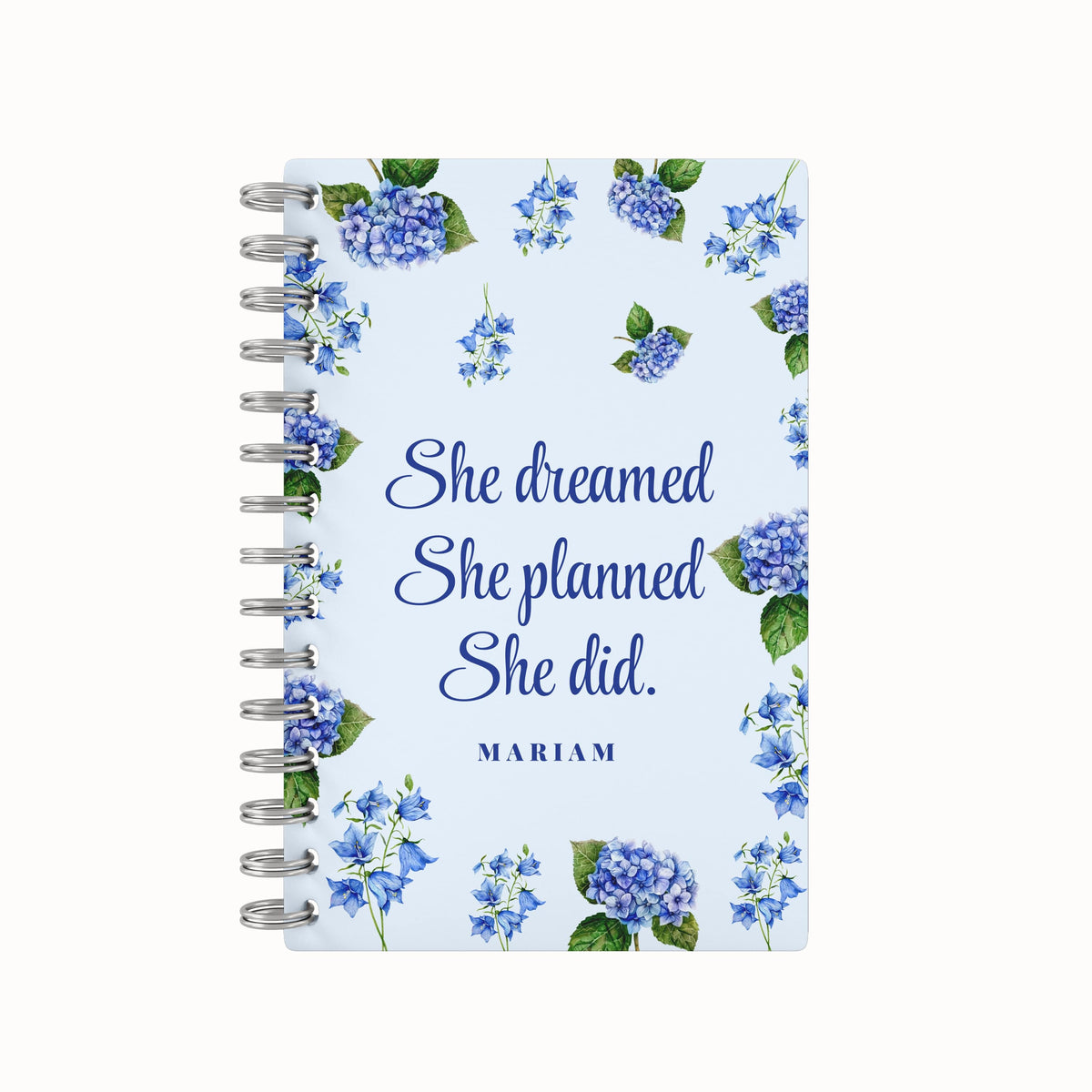 She Dreamed Lined Notebook