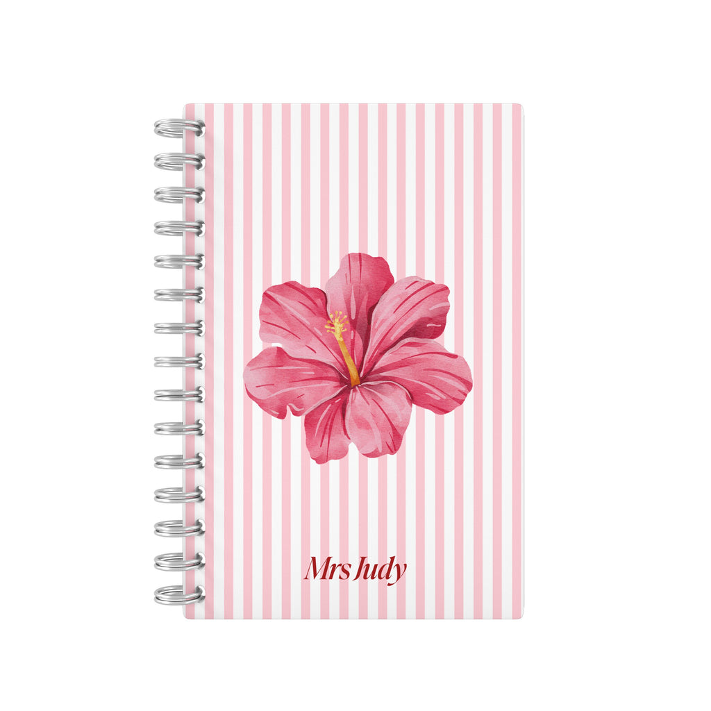 Pink Flower - Teacher Planner