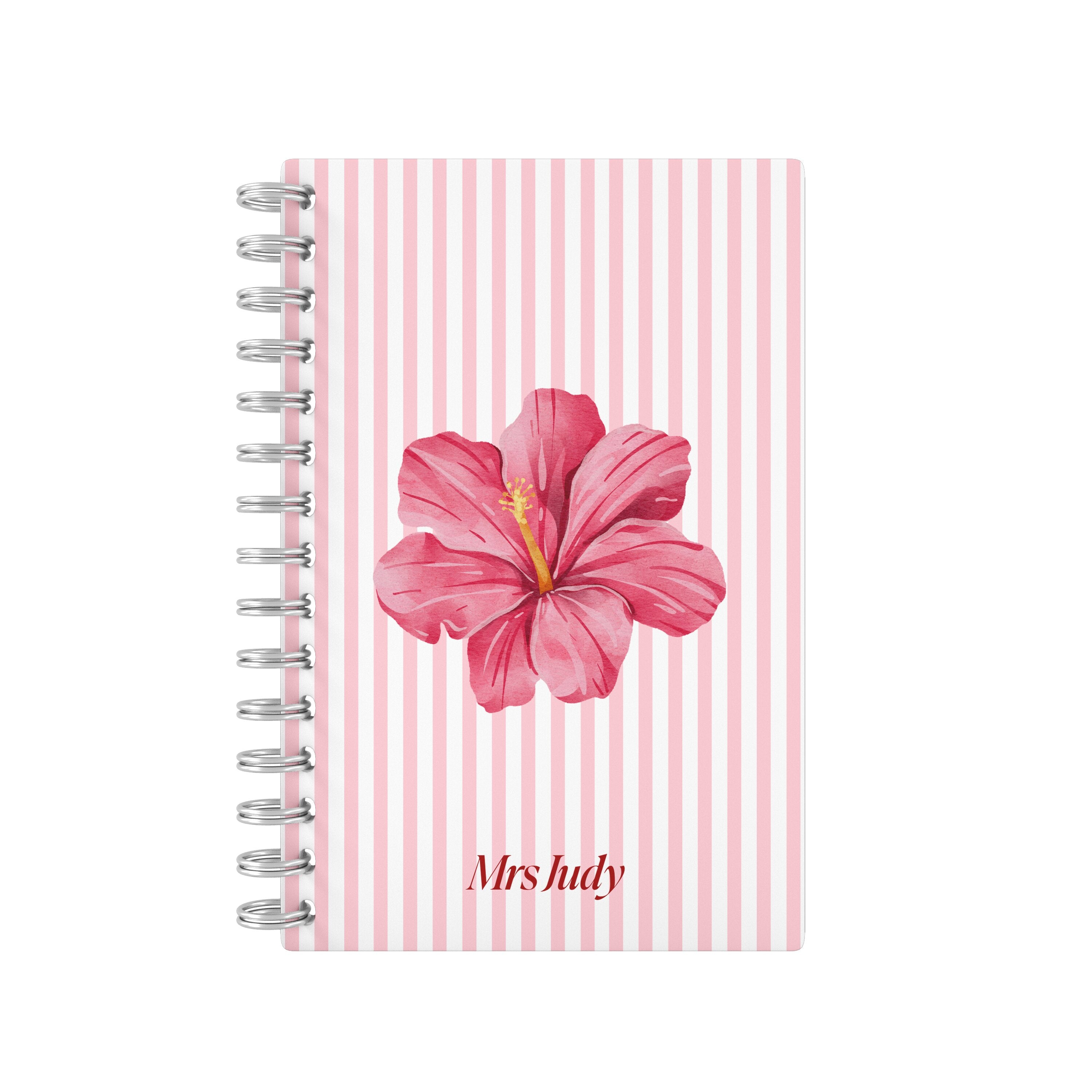 Pink Flower - Teacher Planner