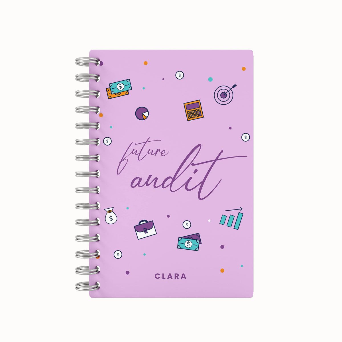 Future Audit Lined Notebook