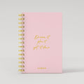 Leather Any Name Lined Notebook