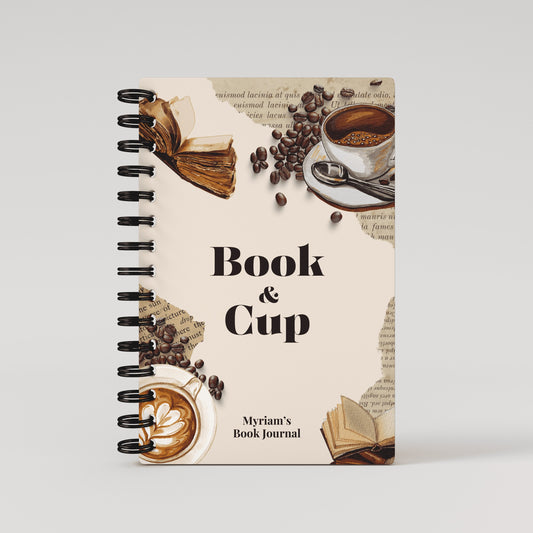 Book n Cup Coffee  - Book Journal