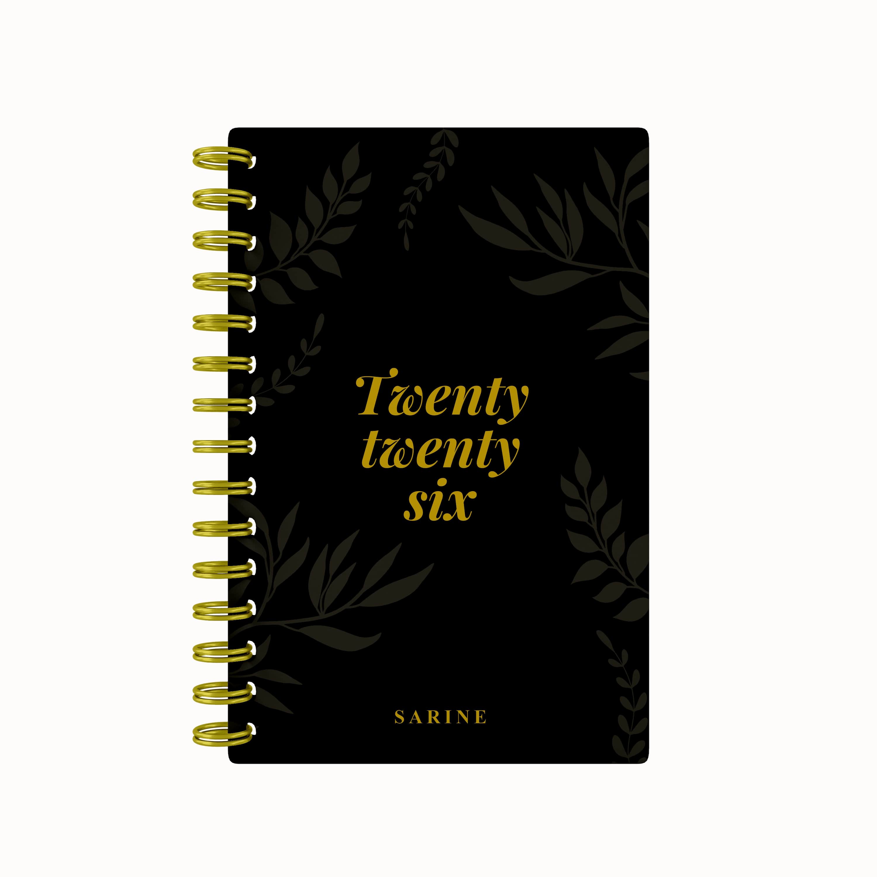 Foliage Foil 2026 Desk Planner