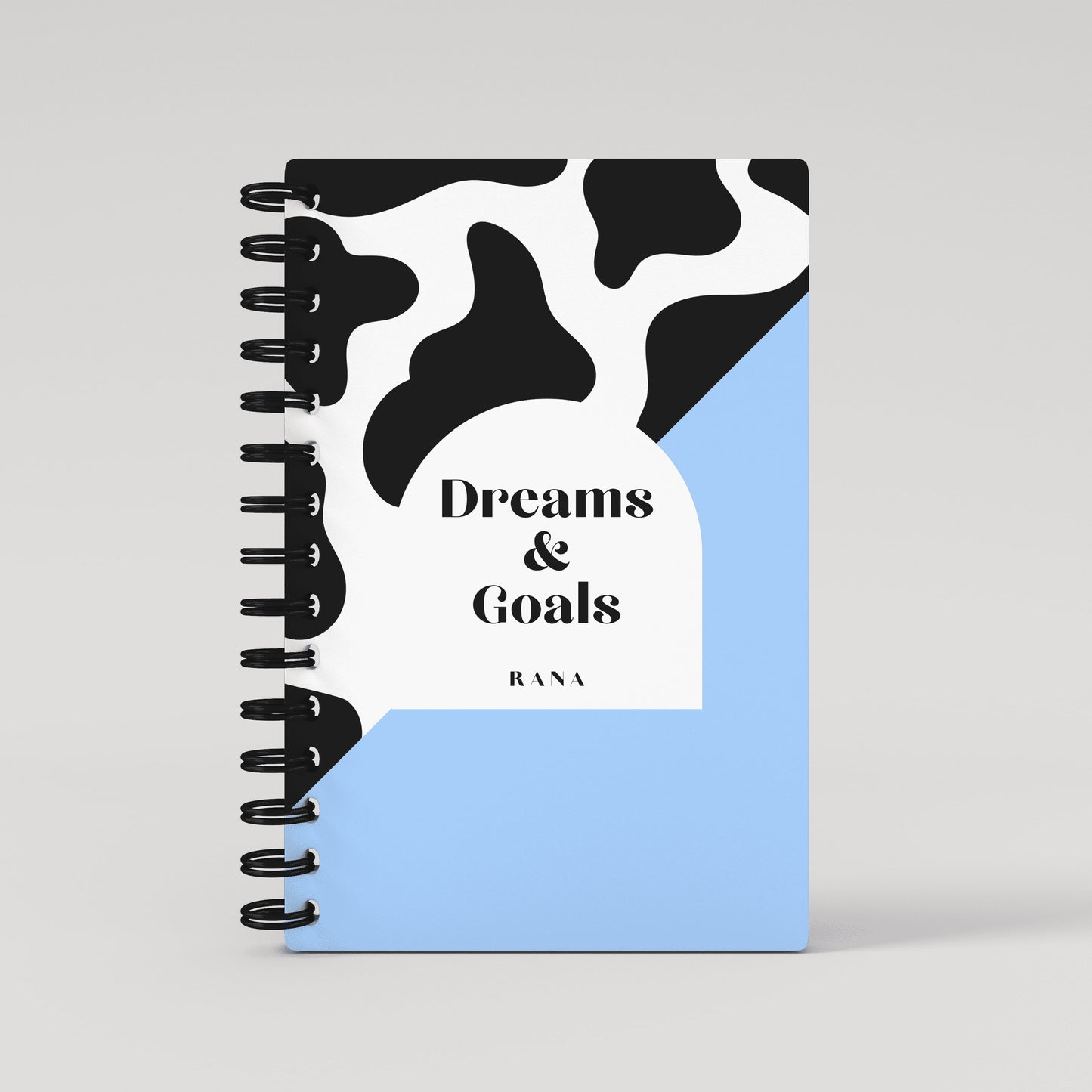 Dreams & Goals Cow Prints 2024 Weekly Planner