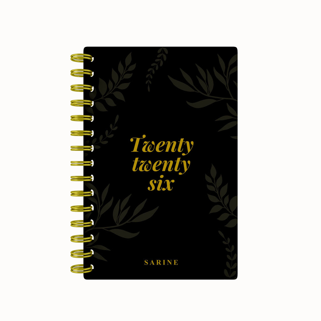 Foliage 2026 Foil Daily Planner