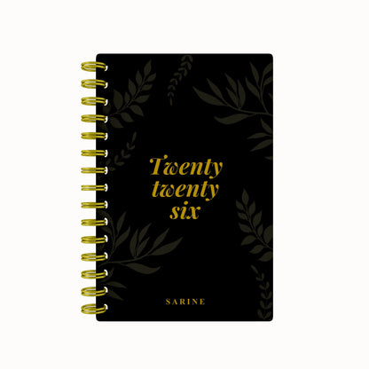 Foliage 2026 Foil Daily Planner