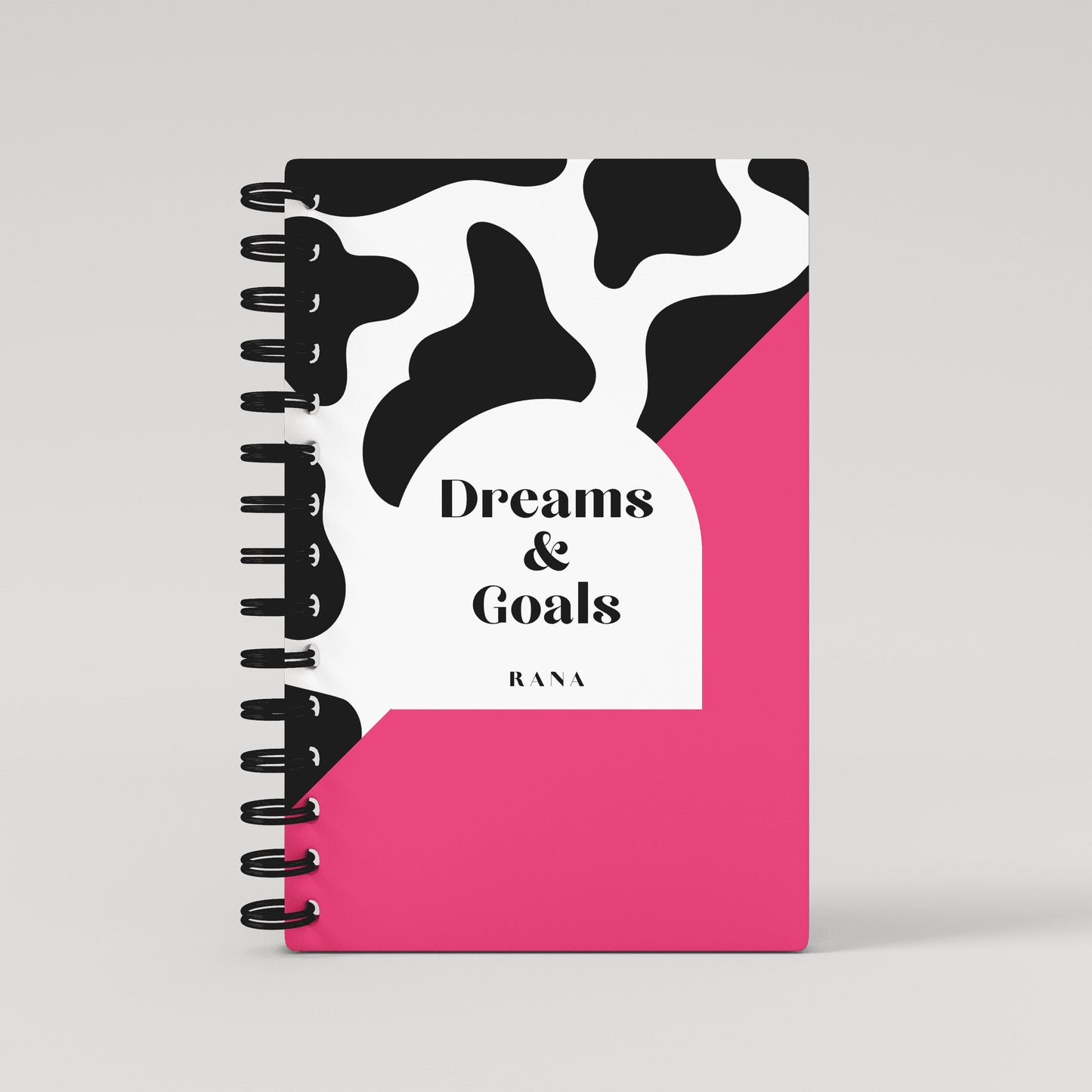 Dreams & Goals Cow Prints 2024 Weekly Planner