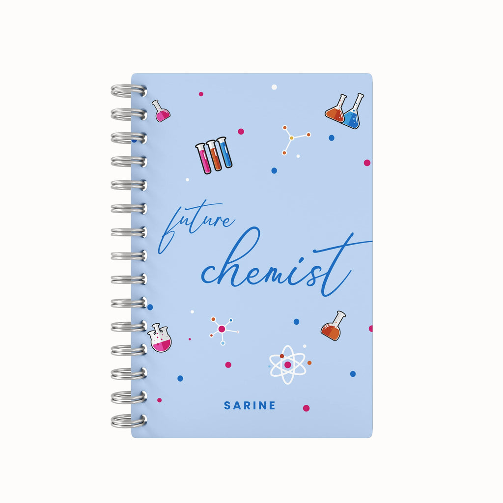 Future Chemist Lined Notebook