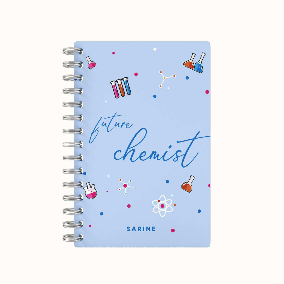 Future Chemist Lined Notebook
