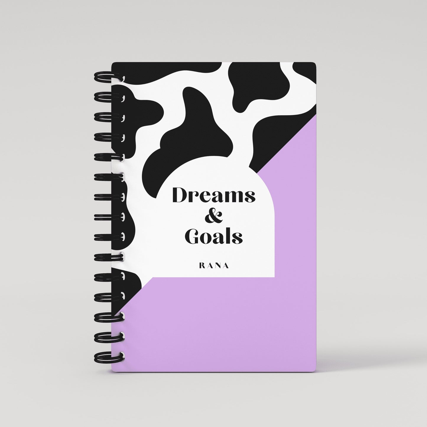 Dreams & Goals Cow Prints 2024 Weekly Planner