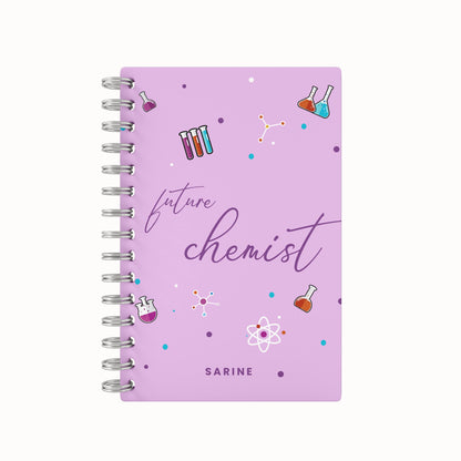 Future Chemist Lined Notebook