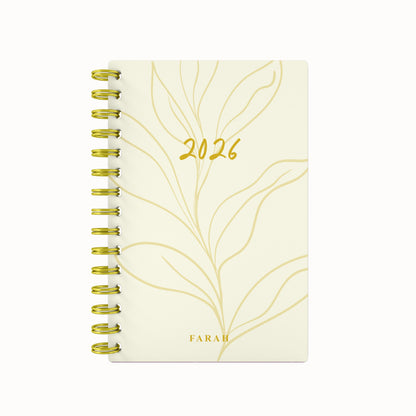 2026 Bloom Foil Daily Planner