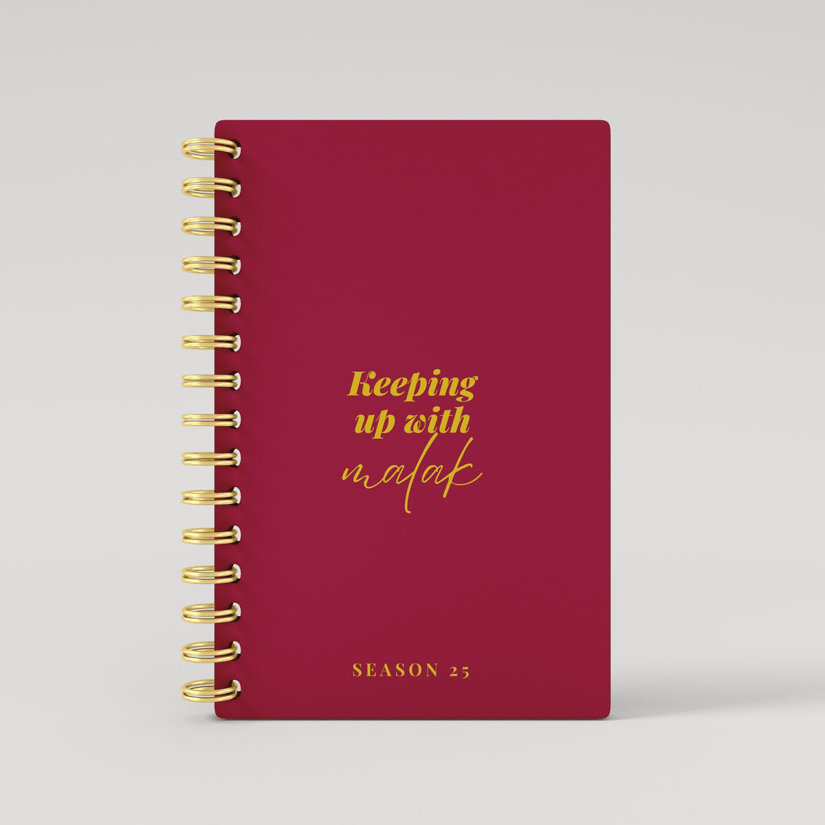 Leather Gossip Girl 2025 Weekly Planner