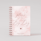 Plans for the Big Day - Rose Gold Foil Wedding Planner