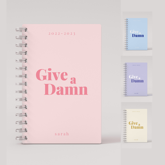 Give a damn 2024 Weekly Planner