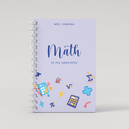 Math Blue - Teacher Planner