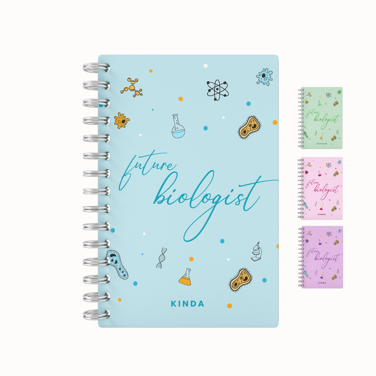 Future Biologist Lined Notebook