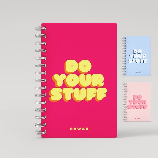 Do Your Stuff Lined Notebook