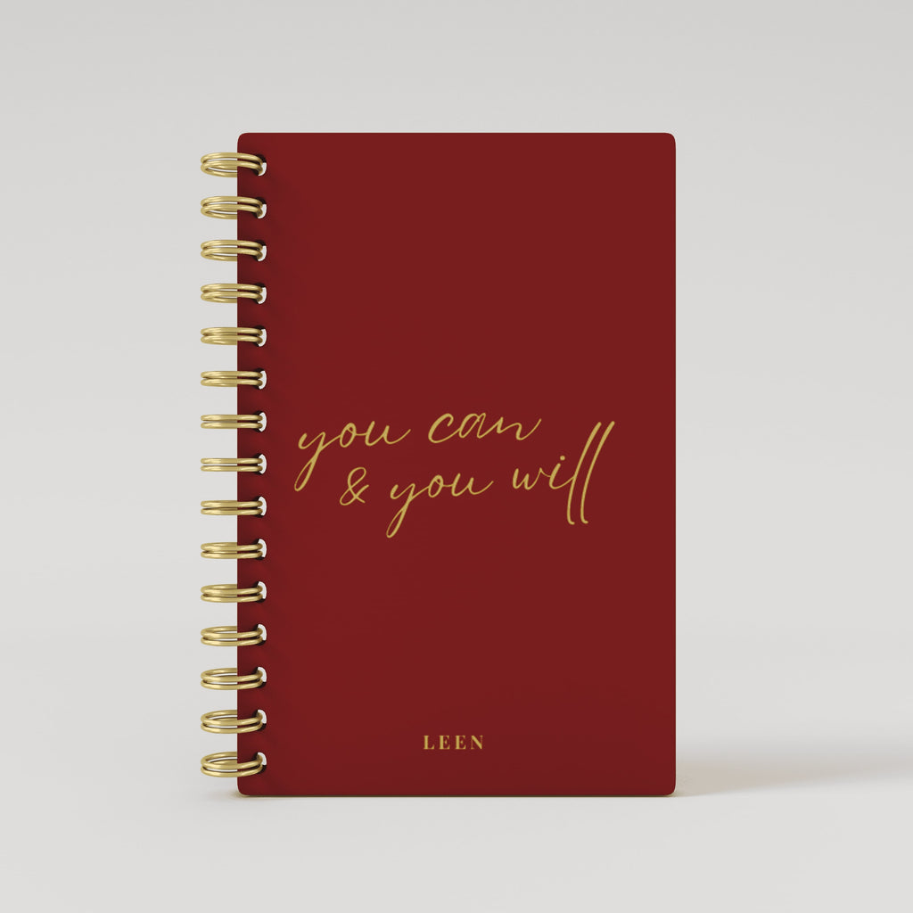 You can & You will Foil 2026 Daily Planner