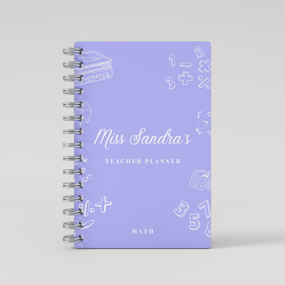 Math Teacher - Teacher Planner