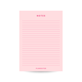 Notes Notepad - Pink