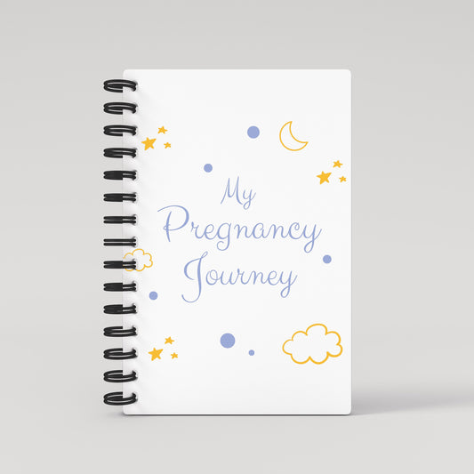 My Pregnancy Journey Blue Stars - Pregnancy Planner