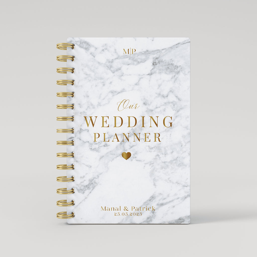 Our Wedding Planner - Gold Foil Wedding Planner