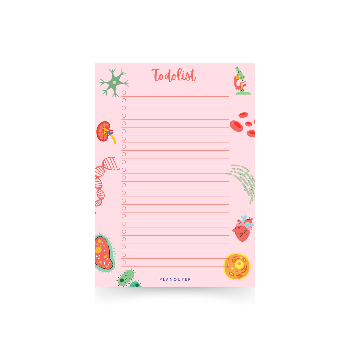 Biology ToDo List Notepad