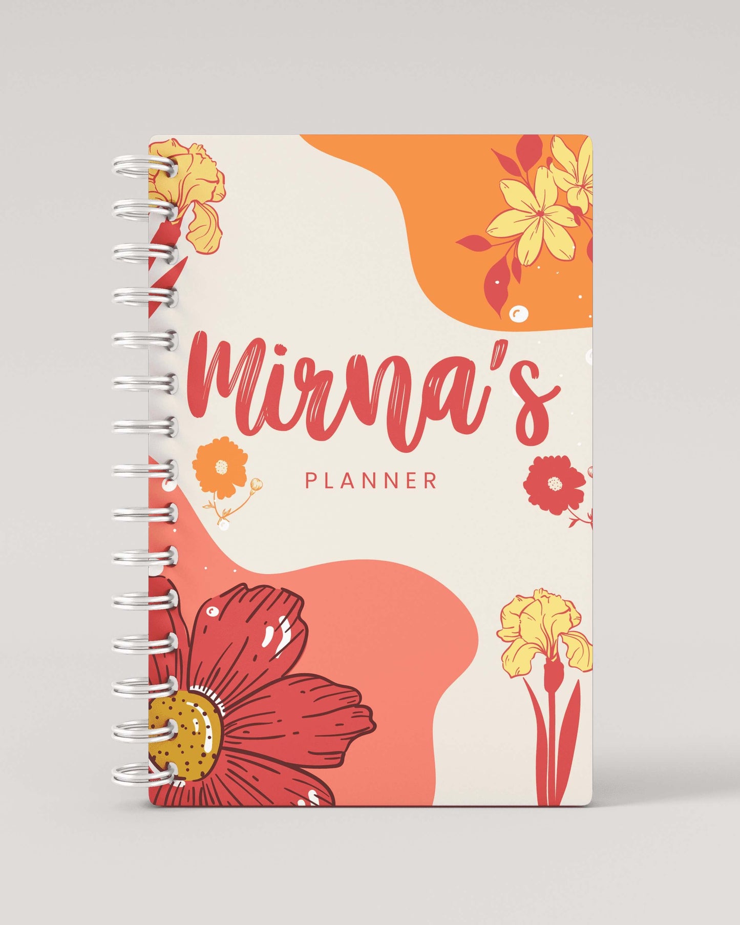 Flowery Burst 2025 Weekly Planner