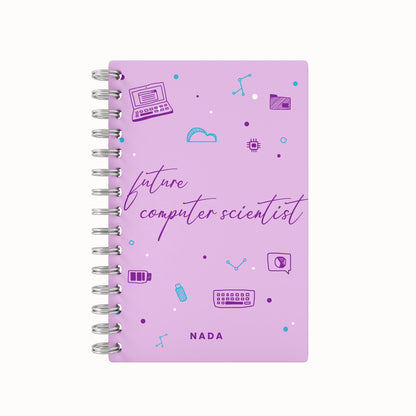 Future Computer Scientist Lined Notebook