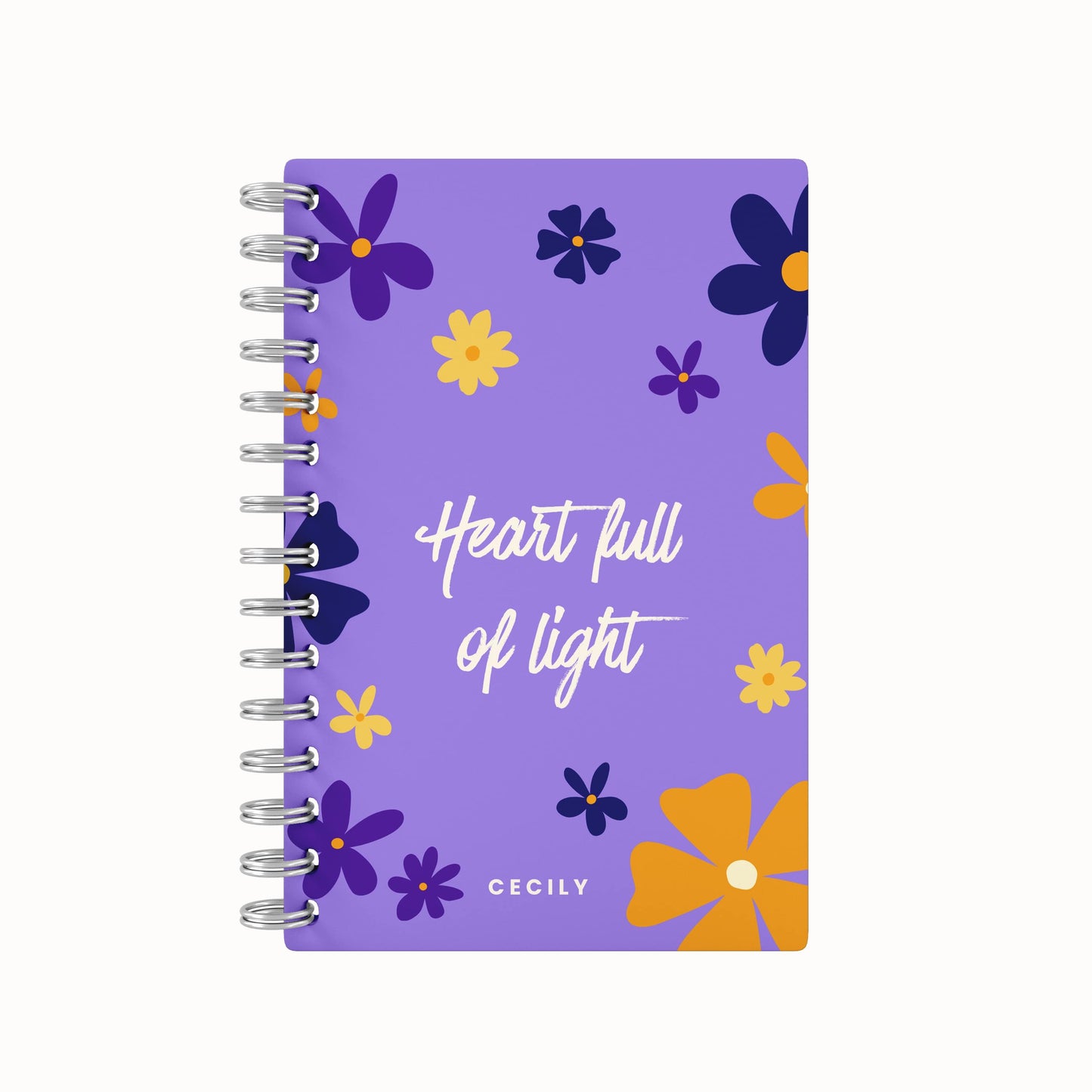 Heart Full of Light Undated Daily Planner